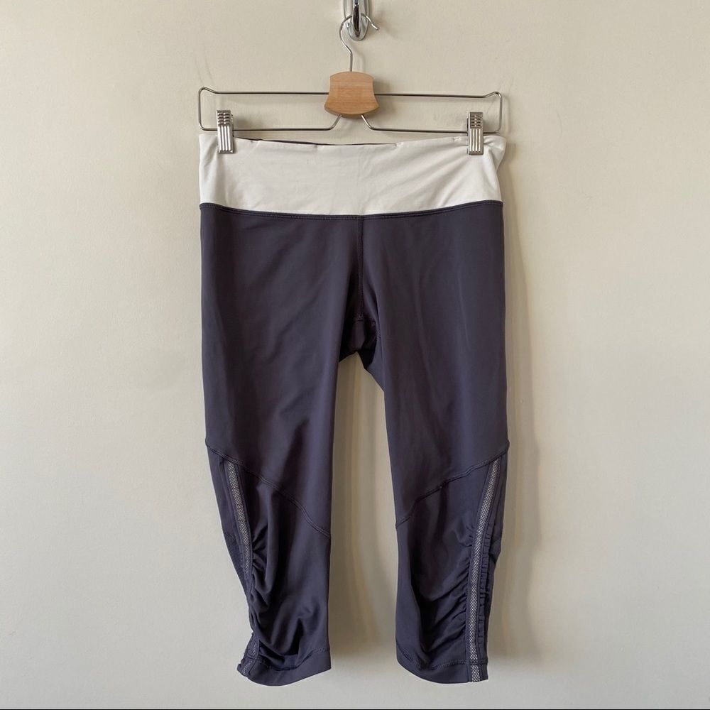 Lululemon Ruched Side Cropped Legging